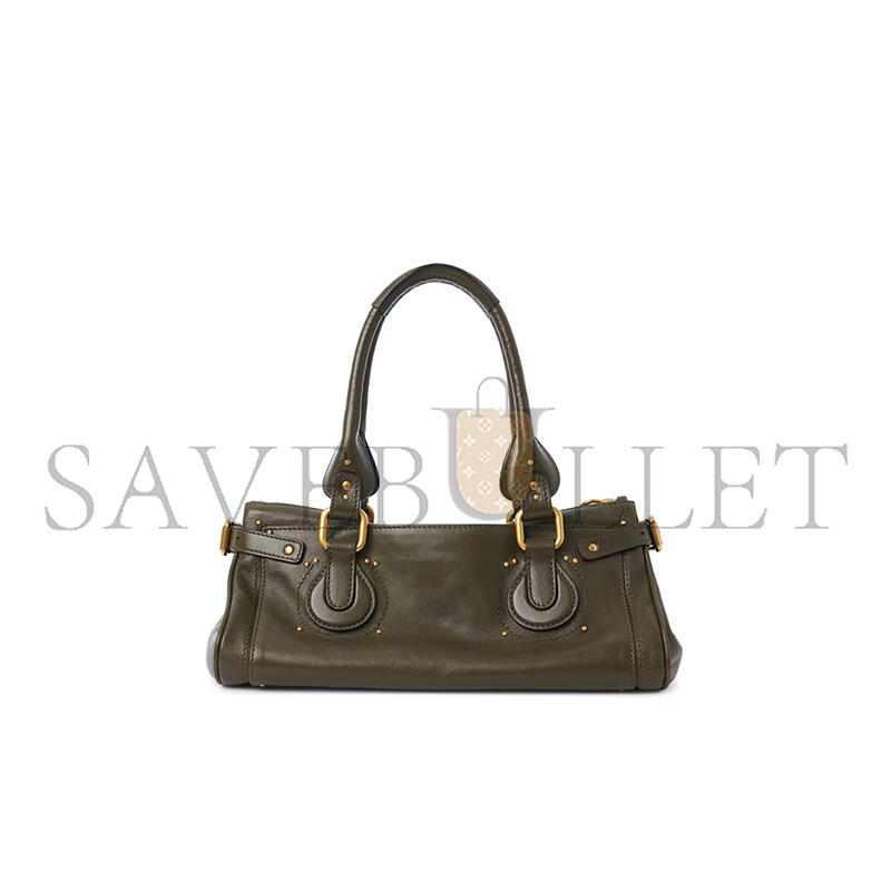 CHLOÉ PADDINGTON BAG IN GRAINED LEATHER CH25WS802P753E5 (36*18*18cm)